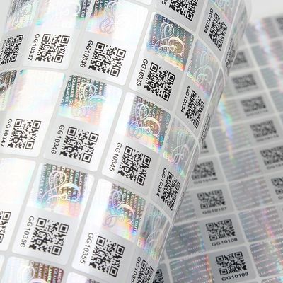 3D反擬似ホログラムのガラスびんはシール箱のための強い接着剤を分類する