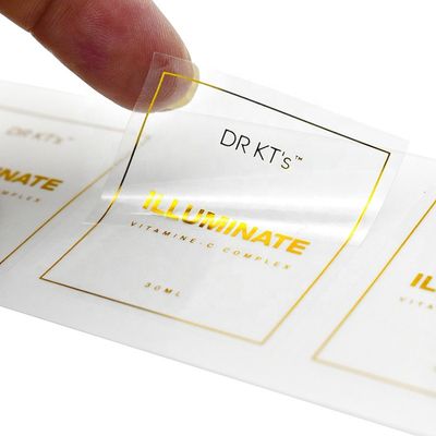 Pantone色ポリ塩化ビニールのビニールのステッカー、反偽造ホイルのスタンプのステッカー