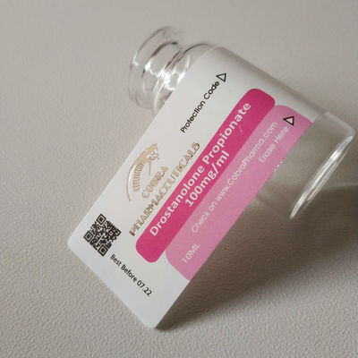 銀製の金ホイルPharmaはステロイドのガラスびんのラベルを等級別にする