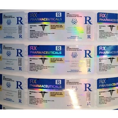 耐熱性Pantoneはステロイドの注入のための薬剤のびんのラベルを着色する