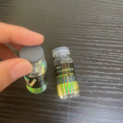 アート ペーパーCMYK色の薬剤のステロイドのガラスびんのラベルISOは承認した