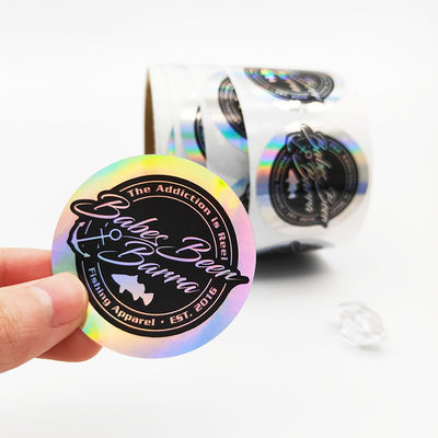 保証のための光沢のある終わりの2x2cmのタンパーの証拠のホログラムのステッカー