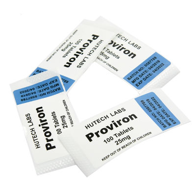 薬のびんのためのOilproof 7.8cmの幅の保証ホログラムのラベル