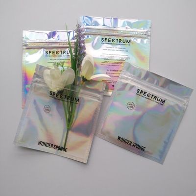 CMYK色のZiplockのアルミ ホイル袋の熱い押すアルミ ホイルの袋