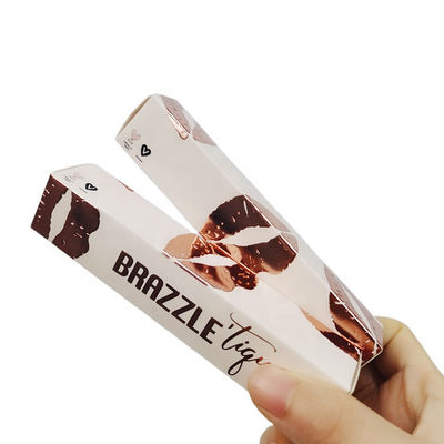 300g/M2化粧品の紙箱、マットのラミネーションの口紅の紙箱