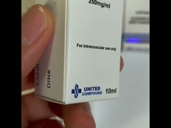 Winstrol 錠剤紙箱印刷、スタンピング銀箔エンボス薬の薬箱